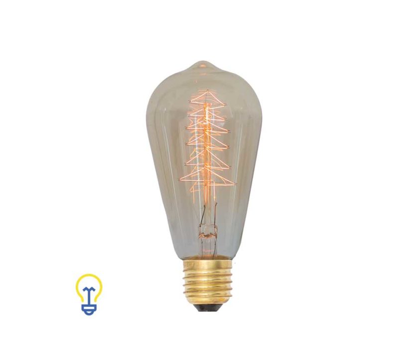Kooldraadlamp Vintage Filament Bulb Gloeidraad E27 Grote Fitting Edison