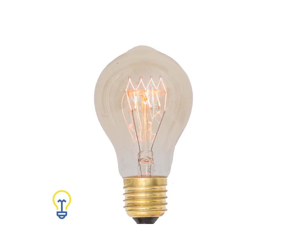 Kooldraadlamp Peervormig Filament Bulb Gloeidraad E27 Grote Fitting Edison
