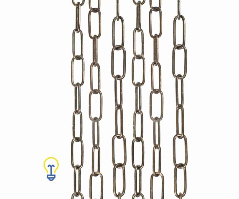 Ketting brons. Bronskleurige ketting